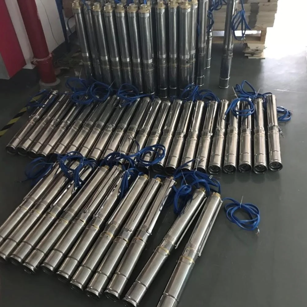 Солнечный ирригационный насос 72 в 750 Вт 1 л.с. погружной постоянного тока на солнечной батарее