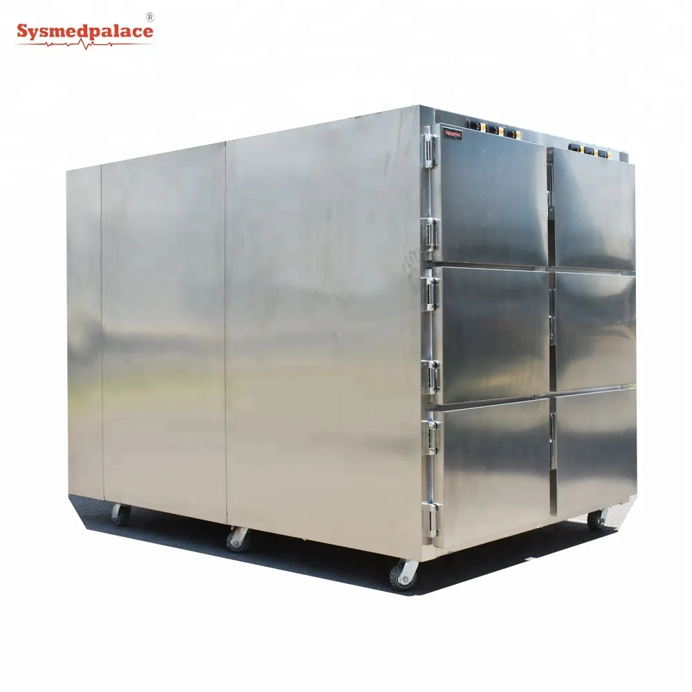 SYSMEDPALACE Mortuary Equipment Mortuary Body Coolers Freezer Coffin Refrigerator Mortuary Refrigeration  Price