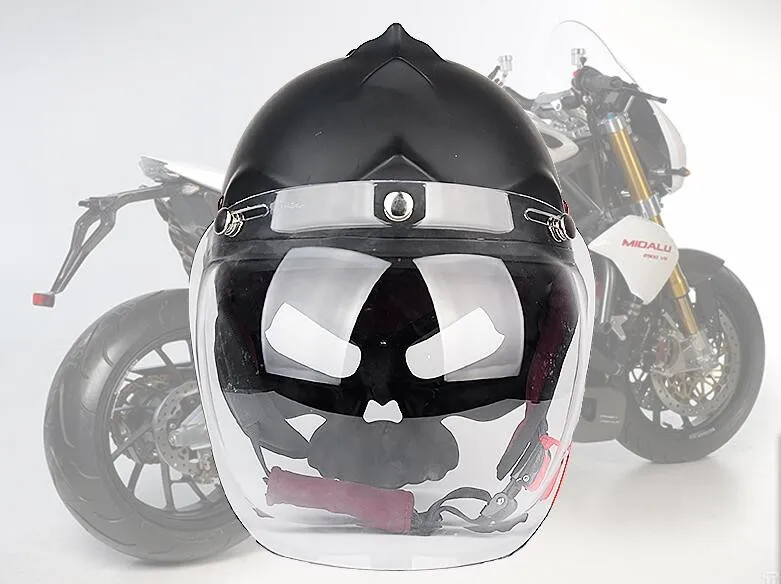 best budget open face motorcycle helmet 2017 Daytona Cruiser Lightning Helmet, 2XL 17 Solid Helmet DOT approved DuPont Coolmax interior keeps you dry and comfortable MMG Adult Open Face Motorcycle