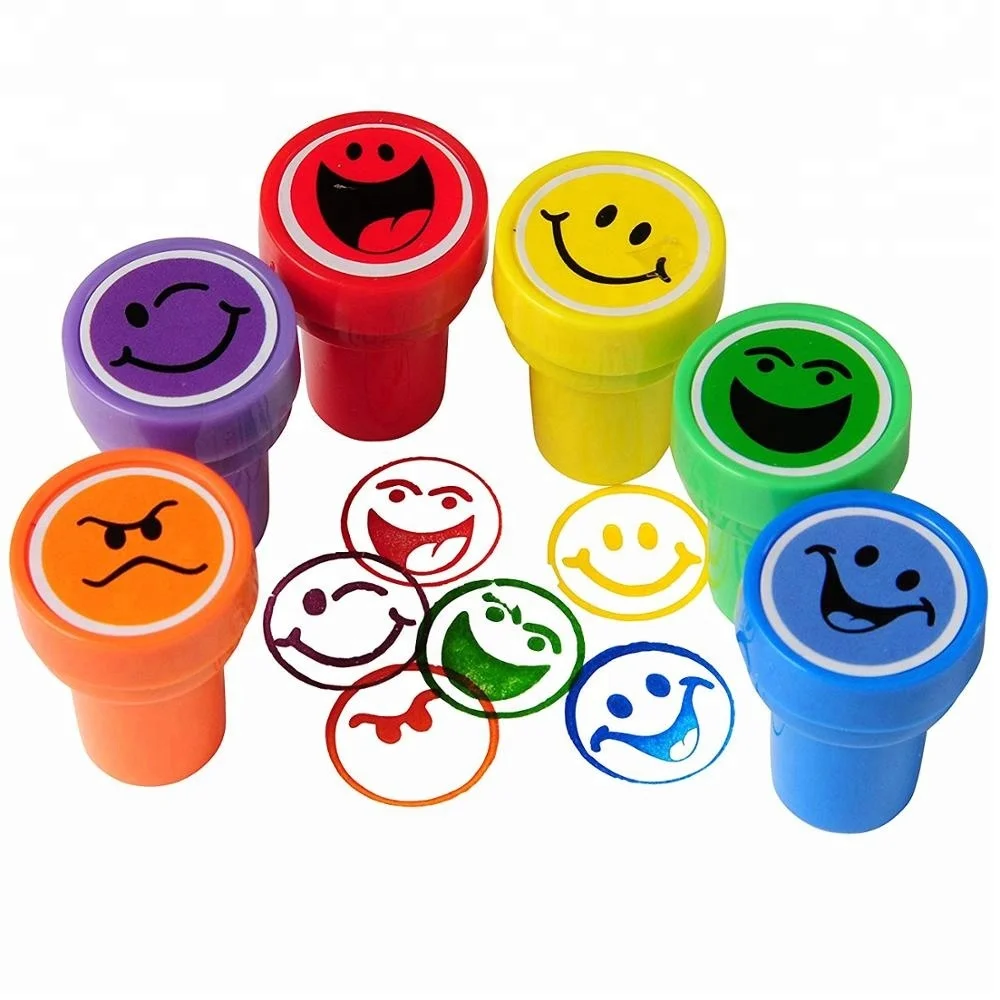Custom Alphabet Kids Stamp/funny Self Inking/toy Stamp Lovely Stamp for Children School Toys Stamp Sets,dia 27mm 38mm