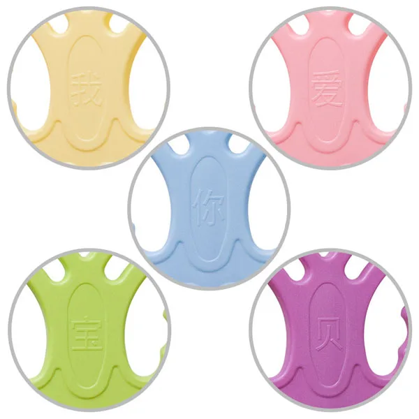New Design of 8 Panels Colorful Folding Plastic Baby Playpen Baby Fence