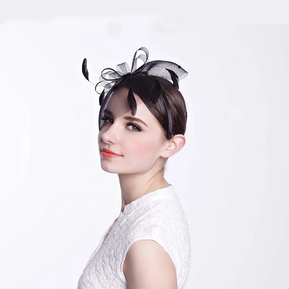 Sinamay Pp Net Yarn Fascinators Ladies 