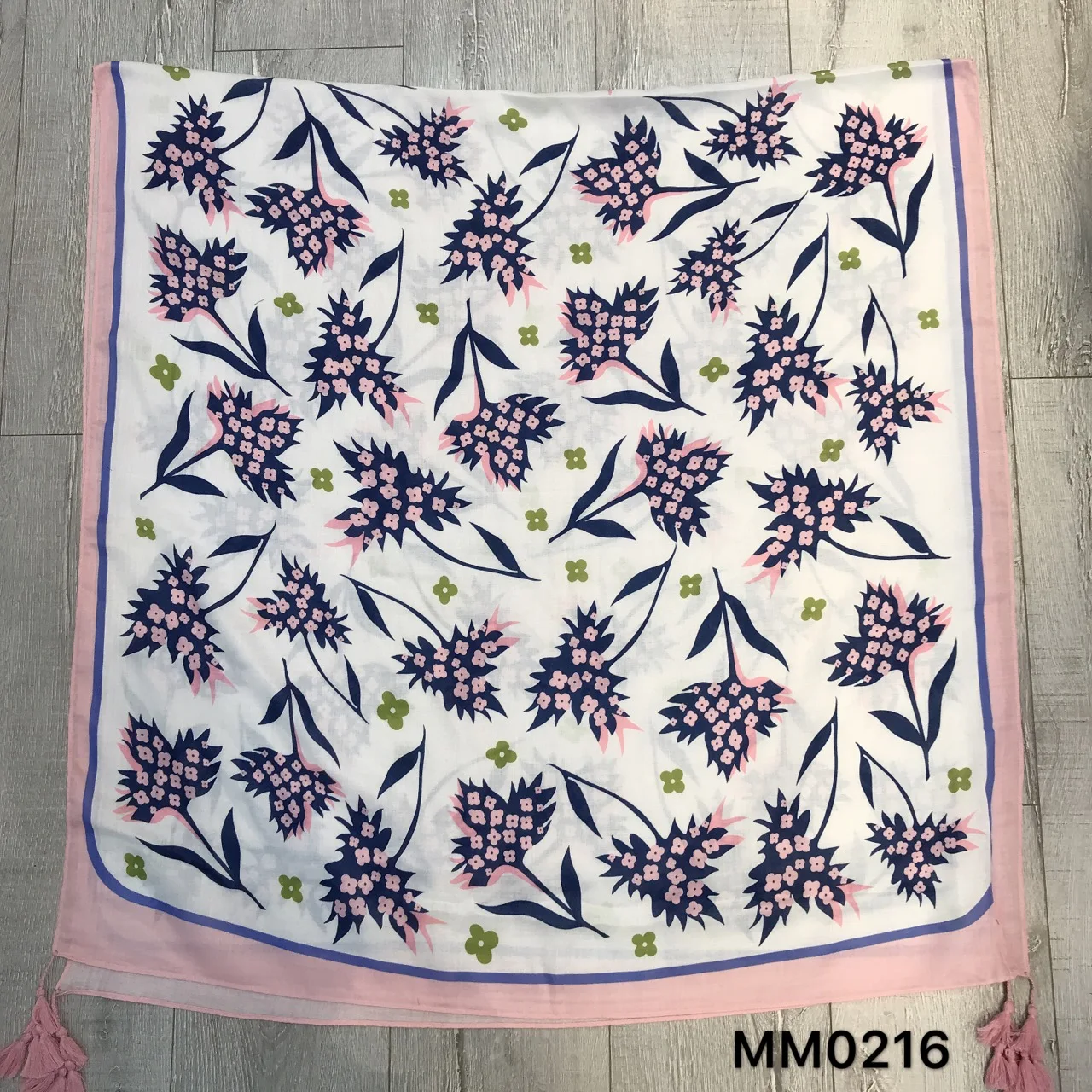 
Женский шарф с цветочным принтом, весна-осень-лето 2019 