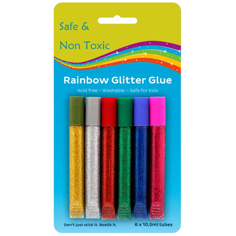 Washable Glitter Glue Pens for Kids' Art and Craft