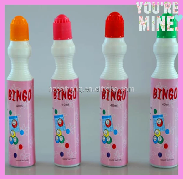 Лидер продаж, 40 мл Радужный маркер для бинго маркера hangzhou для машины для бинго
