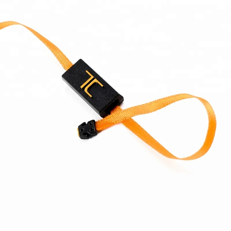 Custom Design New China Security Orange Hang Tag String