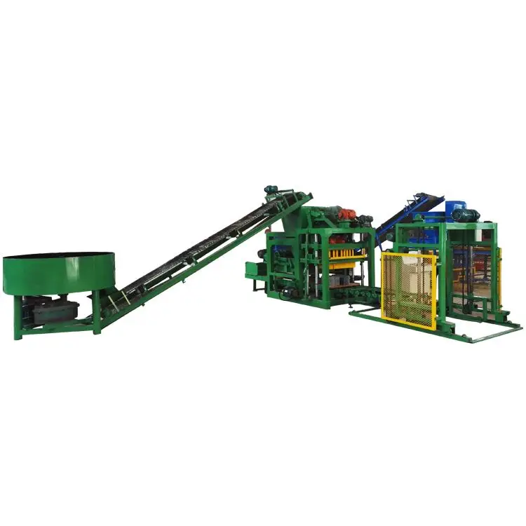 Qtj4 25 Smart Masonry Block Making Machine Light Hollow Blocks Automatic Machine