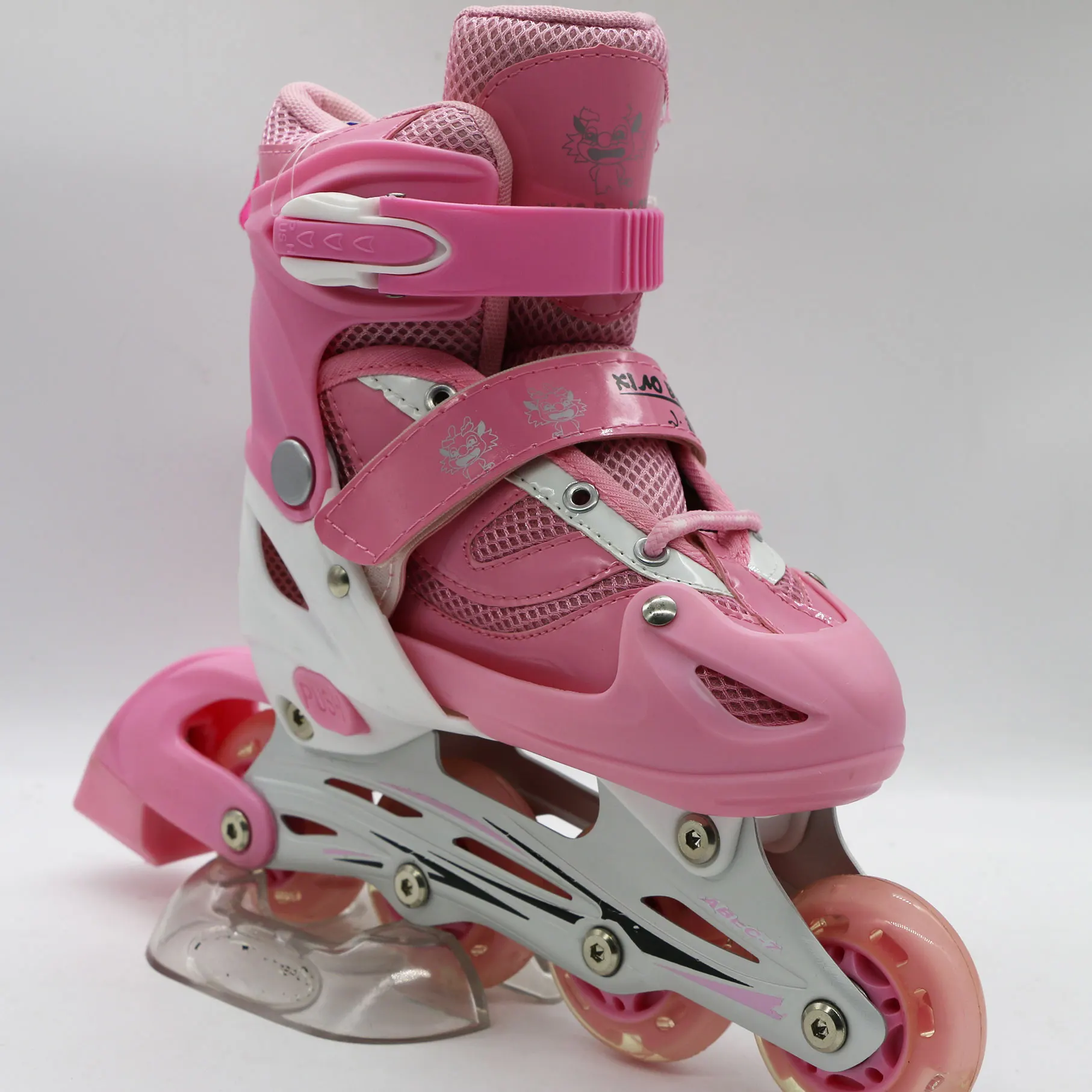 Flashing Roller Shoes With Wheels Skating Shop Fitness Skates Adjustable Inline Skate