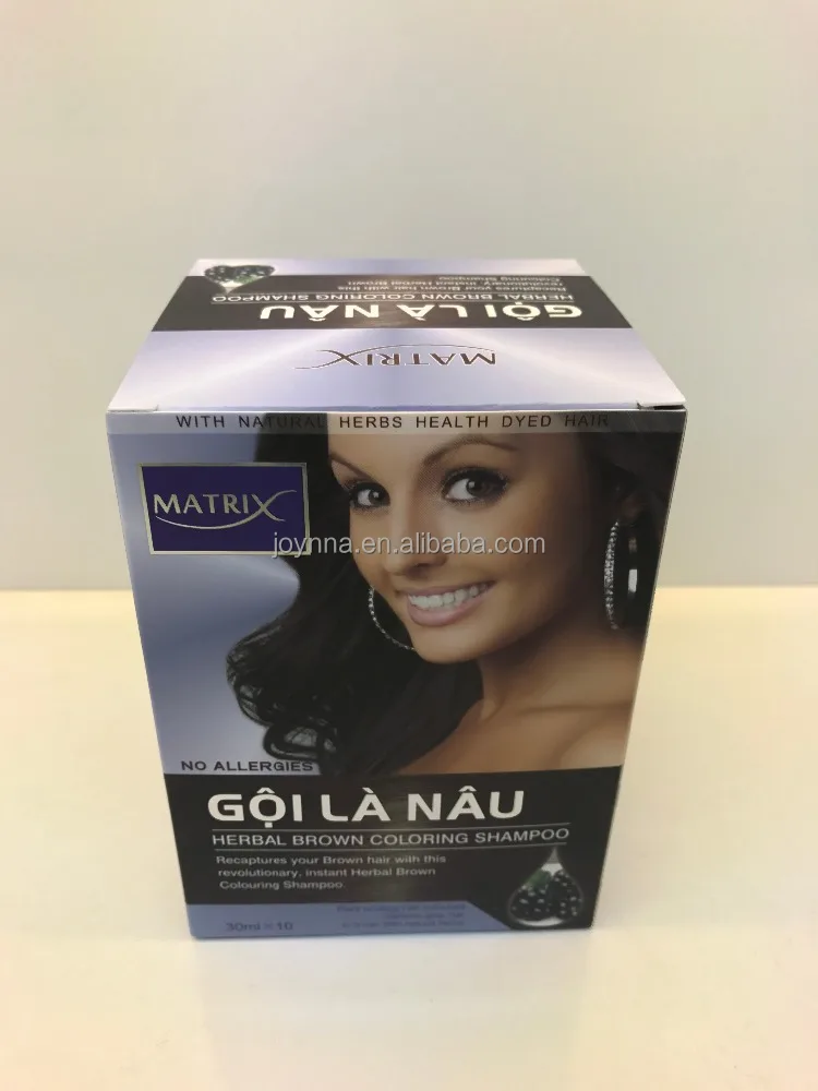 Лидер продаж! Краска для волос коричневый шампунь для умывания коричневый краска для волос