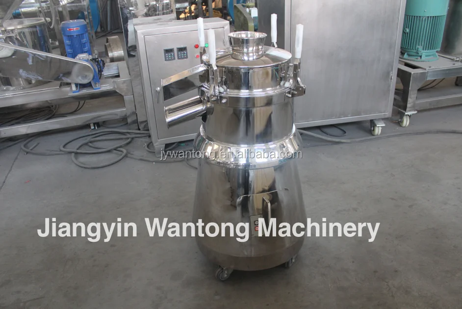 ZS High Precision Round Grading Powder Vibro Sieve Machine Vibrating Sifting Machines with Gmp Ce Certificate