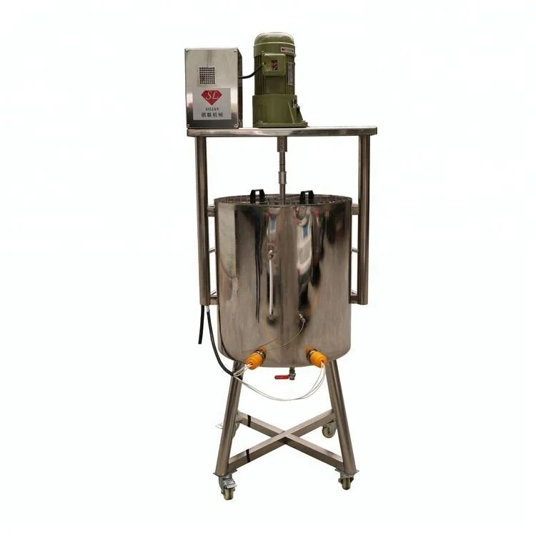 Цена на скидку может быть изготовлена заказ 70L нержавеющая сталь Двойная цилиндрическая паста жидкостный нагревательный