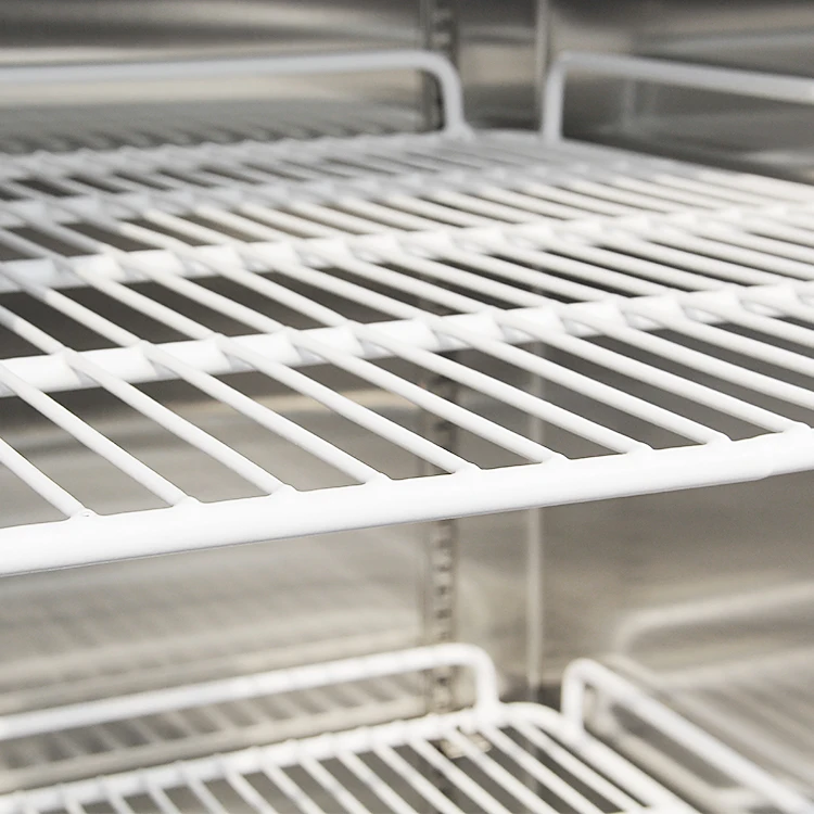 
 Профессиональный вертикальный кухонный холодильник с 6 дверцами  