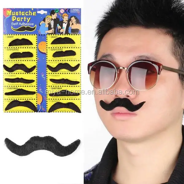Novelty Mustaches Self Adhesive Chinese Fake Mustache