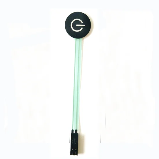 19mm Diameter  circle One power push button switches on off membrane switch keypads