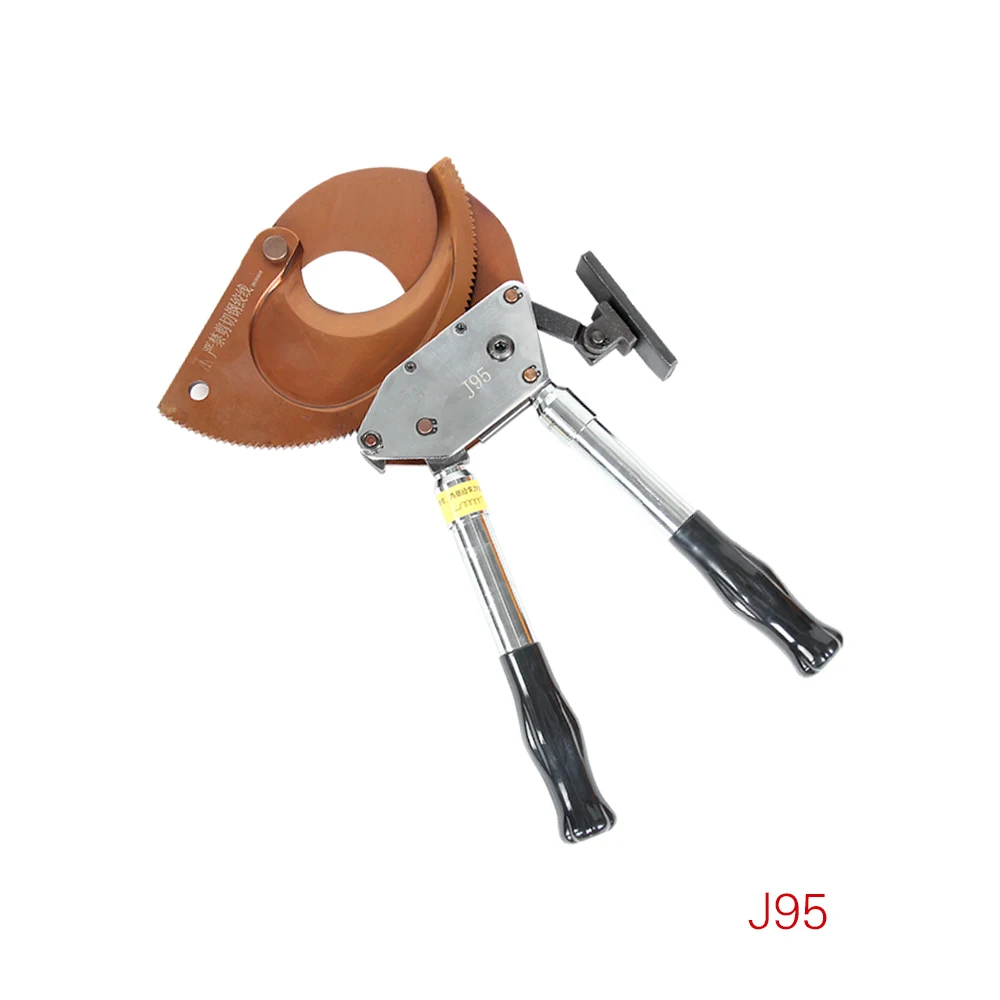 J95 Manual Cable Cutter Ratchet Insulated CU-AL Wire Cable Cutter Armoured Cable Cutter Knife