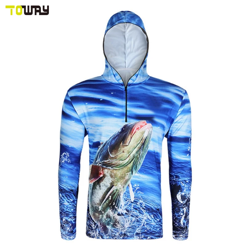 BETHERIVAL 100% Microfiber Upf Wholesale Fishing Shirt