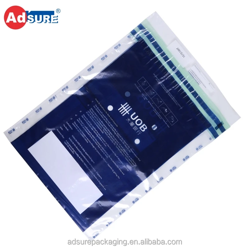 BankSupplies Clear Evidence Bags | Case Of 100 | 9W X 12H | Tamper - View #8