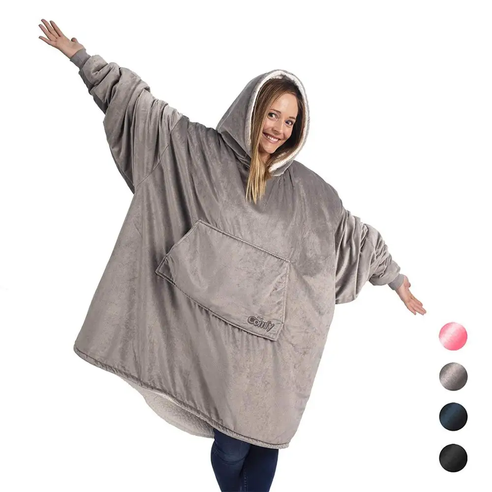 Wholesale Custom Design Sweatshirt Blanket Buy Blanket Sweatshirt