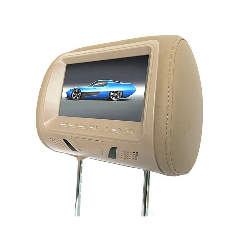 7 Inch Car Headrest Monitor With Touch Screen