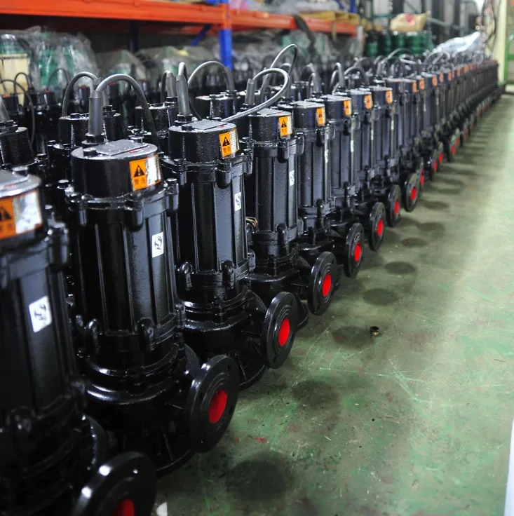 product-1-1 Submersible Sewage Pump 20 Horse Power 6 Inch Sludge Pump Big Outlet and Flow Mud Suction Dirty Water Pump