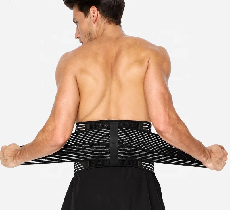 Men's Waist Trimmer Adjustable Belly Fat Burner Belt