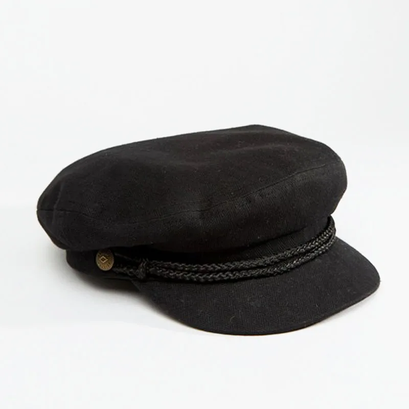 Source Winter Wool Baker Boy Hat Printer Ladies Beret Cap in Black on m.alibaba.com