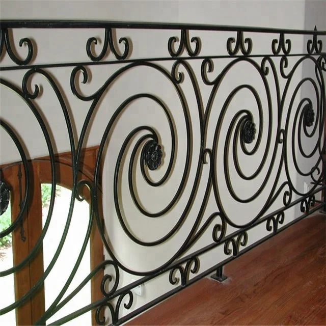 Комнатные панели из кованого железа для лестничных