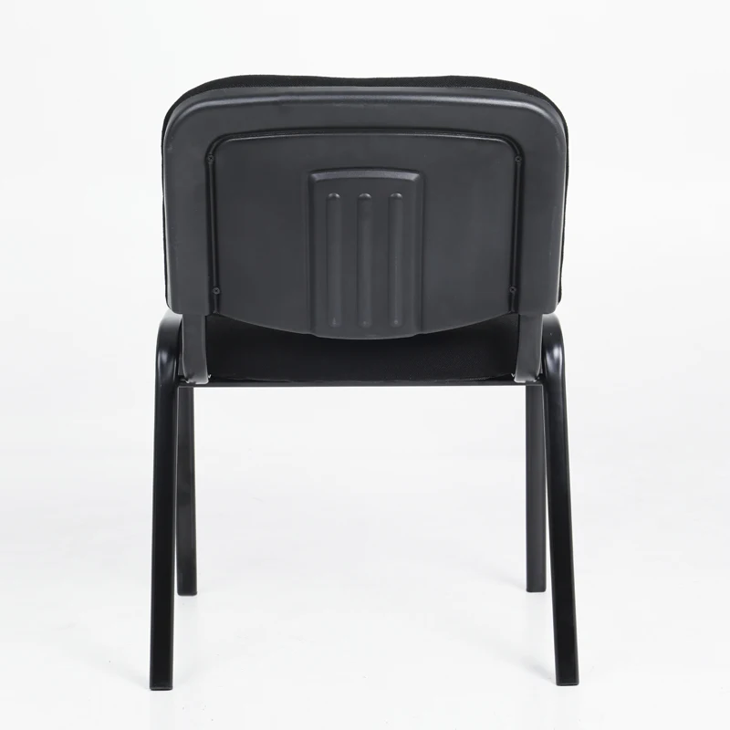 Metal Frame Fabric Armless Stackable Mesh Conference Chairs Conference Room Visitor Chair