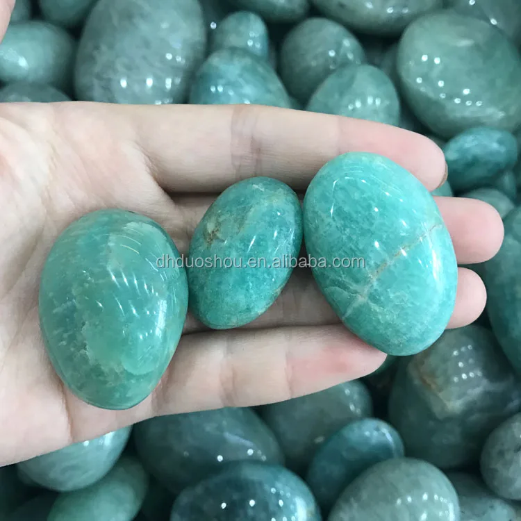Amazonite Tumbled Green Crystal Oval Palm Stone Magic Healing Pocket Stone Buy Amazonite Oval Pocket Stone Green Crystal Healing Stone Amazonite Healing Tumbled Stone Product On Alibaba Com