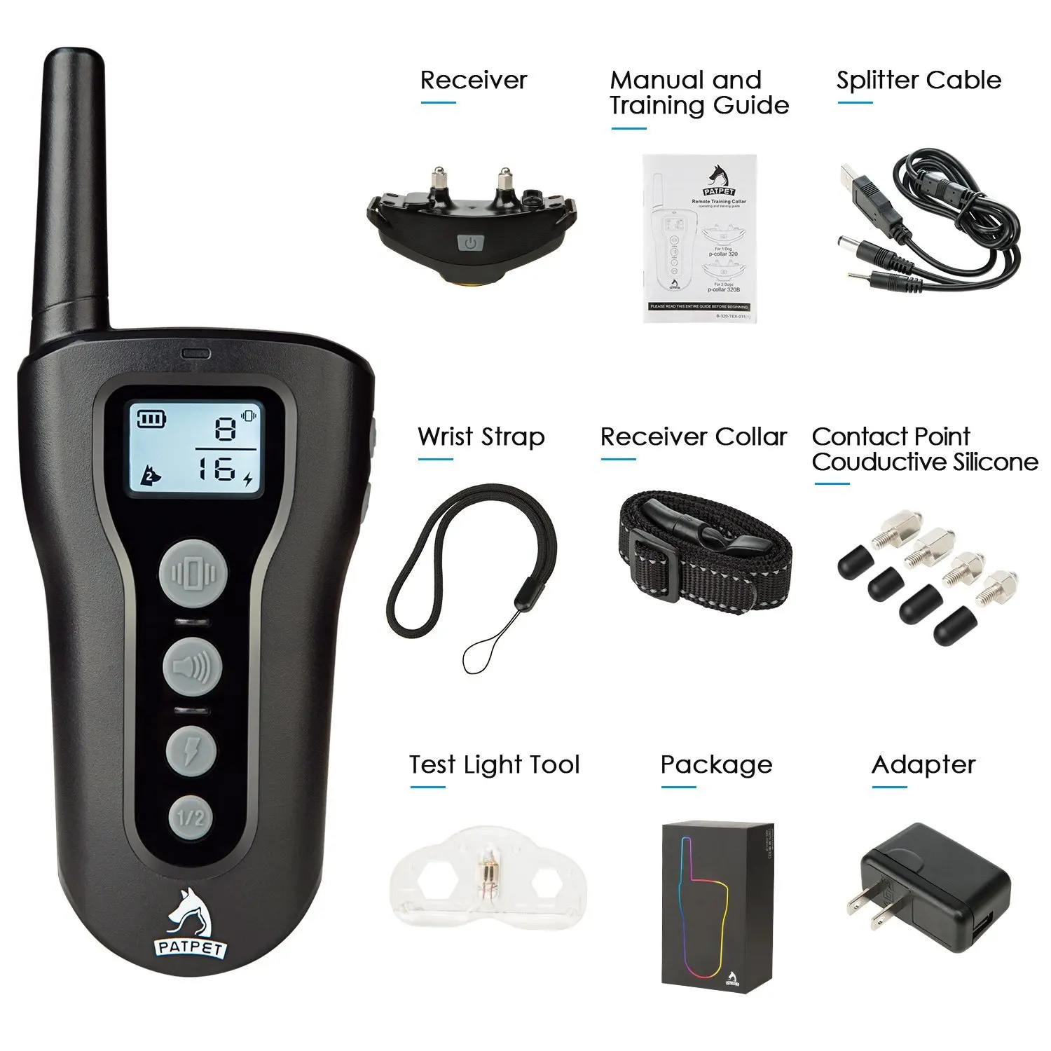 Top Amazon Selling Custom Dog Collar Dog Anti Pet Trainer Best Sell Dog