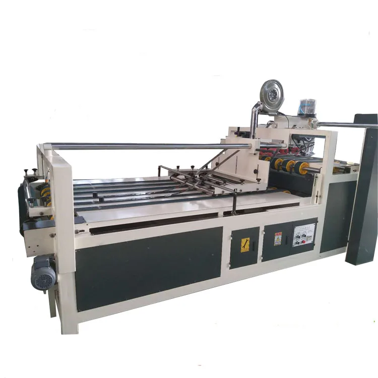 Corrugated Box Folding Machine Corrugated Sheet Pasting Machine Folder Gluer Machine