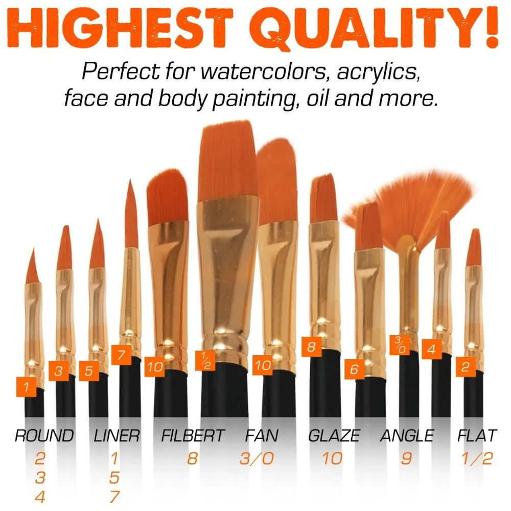 
Набор акриловых красок, 24 цвета 