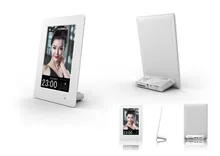 2014 New 6 inch Vertical Hi-definition Digital Photo Frame with Clock & Calendar function, Ligit Sensor, Gift