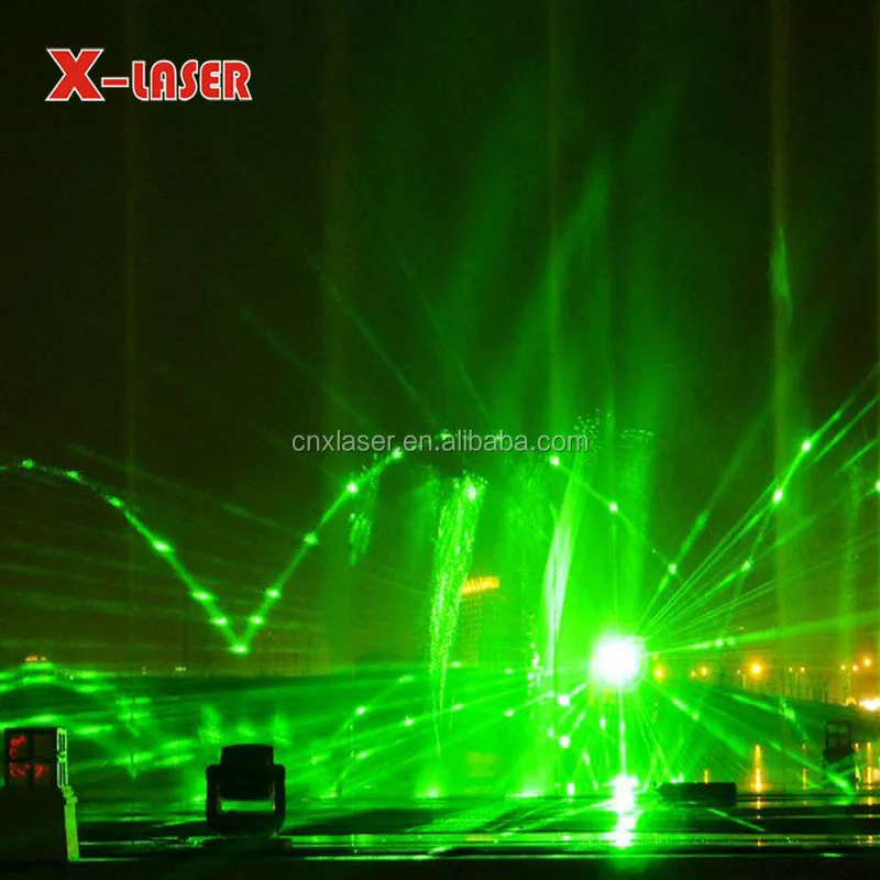 Green Animation Laser Light, High Power Outdoor Smart WIFI APP RGB Laser Animation Projector, Christmas Green Laser Pointer