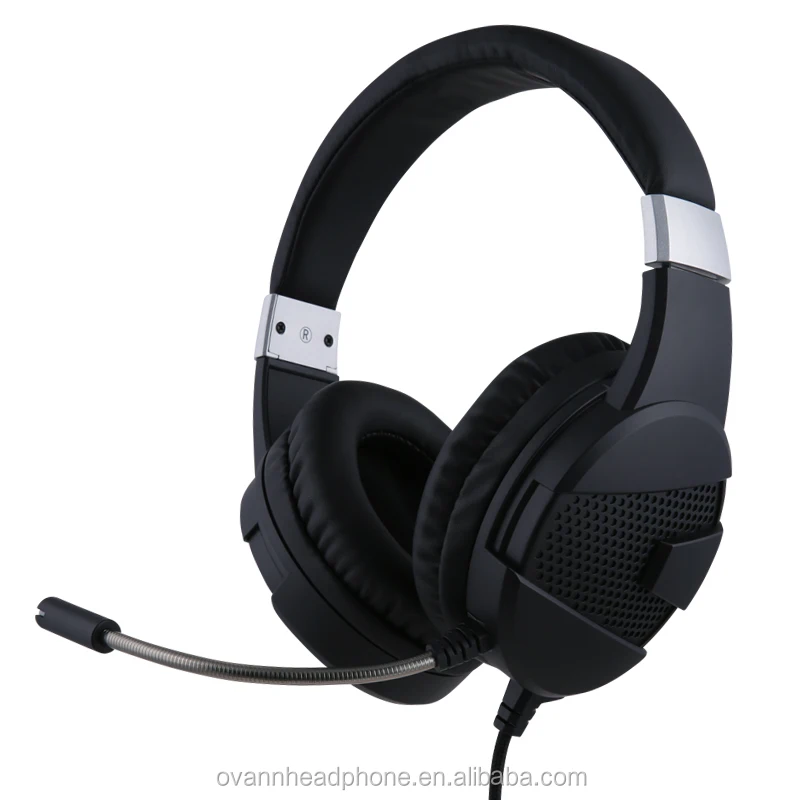 headset with mic for laptop with double jack