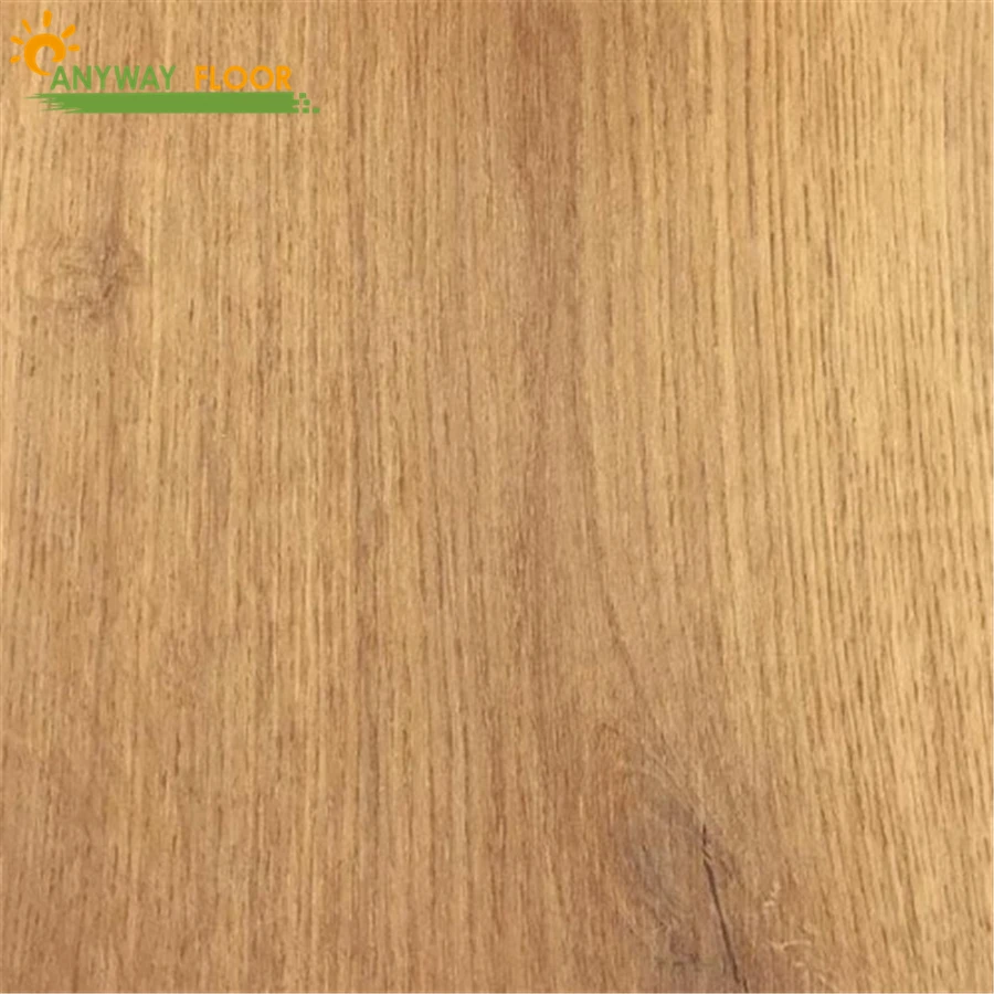 Big Plank Natural Oak Walnut PVC Vinyl Parquet Effect Gray Colors High Gloss Wood Tile Flooring Prices Wood Grain in China
