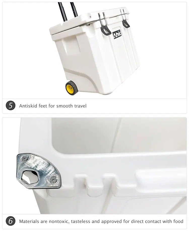 Wholesale 55l Ice Chest Wheeled Cooler Box For Rv Camper - Buy Cooler ...