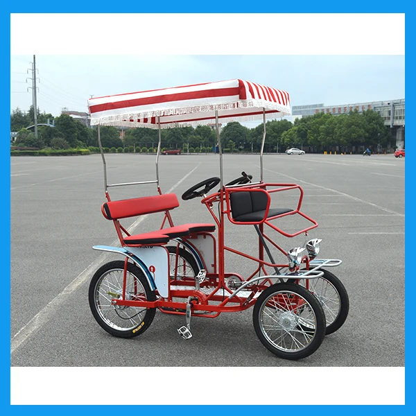 Bicicleta de Ruedas de cuatro ruedas Pedal Bike|