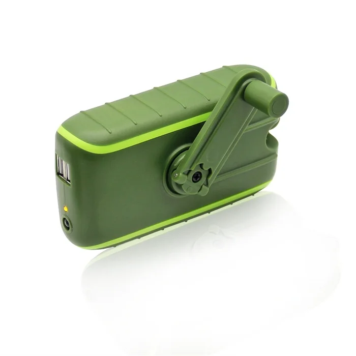 Hand Crank Emergency Cell Phone Charger for Outdoor Use