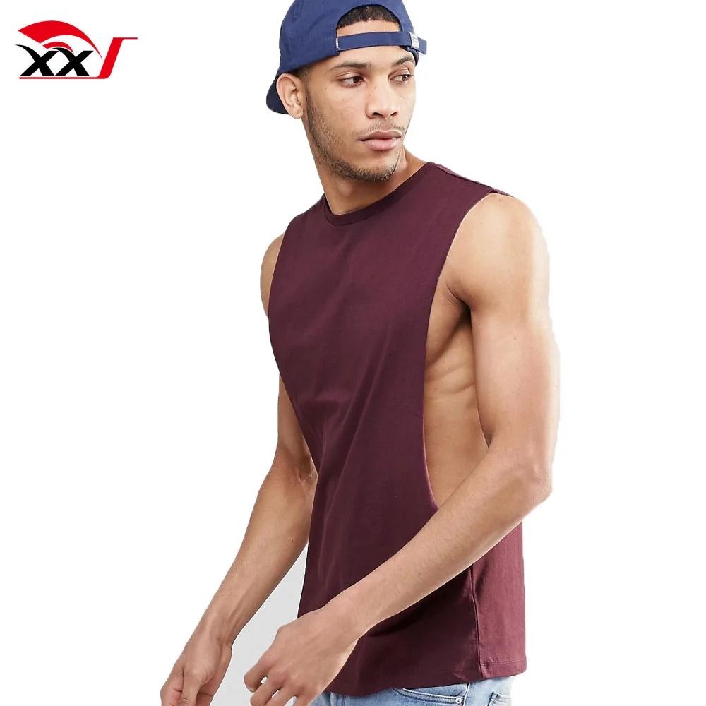 voor zonde omringen Wholesale sport clothing low cut plain gym tank tops 100% cotton drop  armhole tank top online shopping From m.alibaba.com