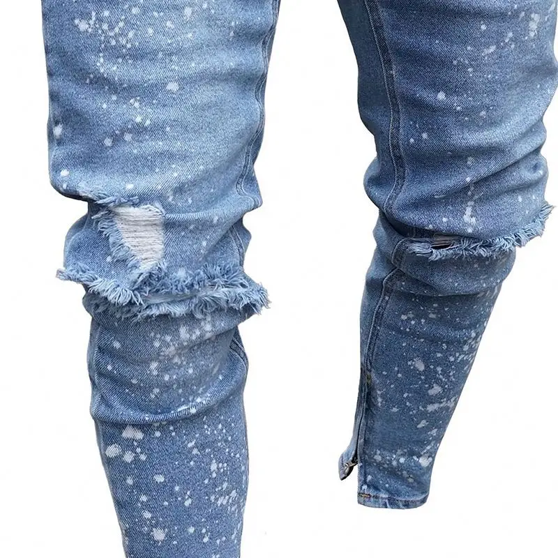 Zipper,Smart Casual Men Jeans 