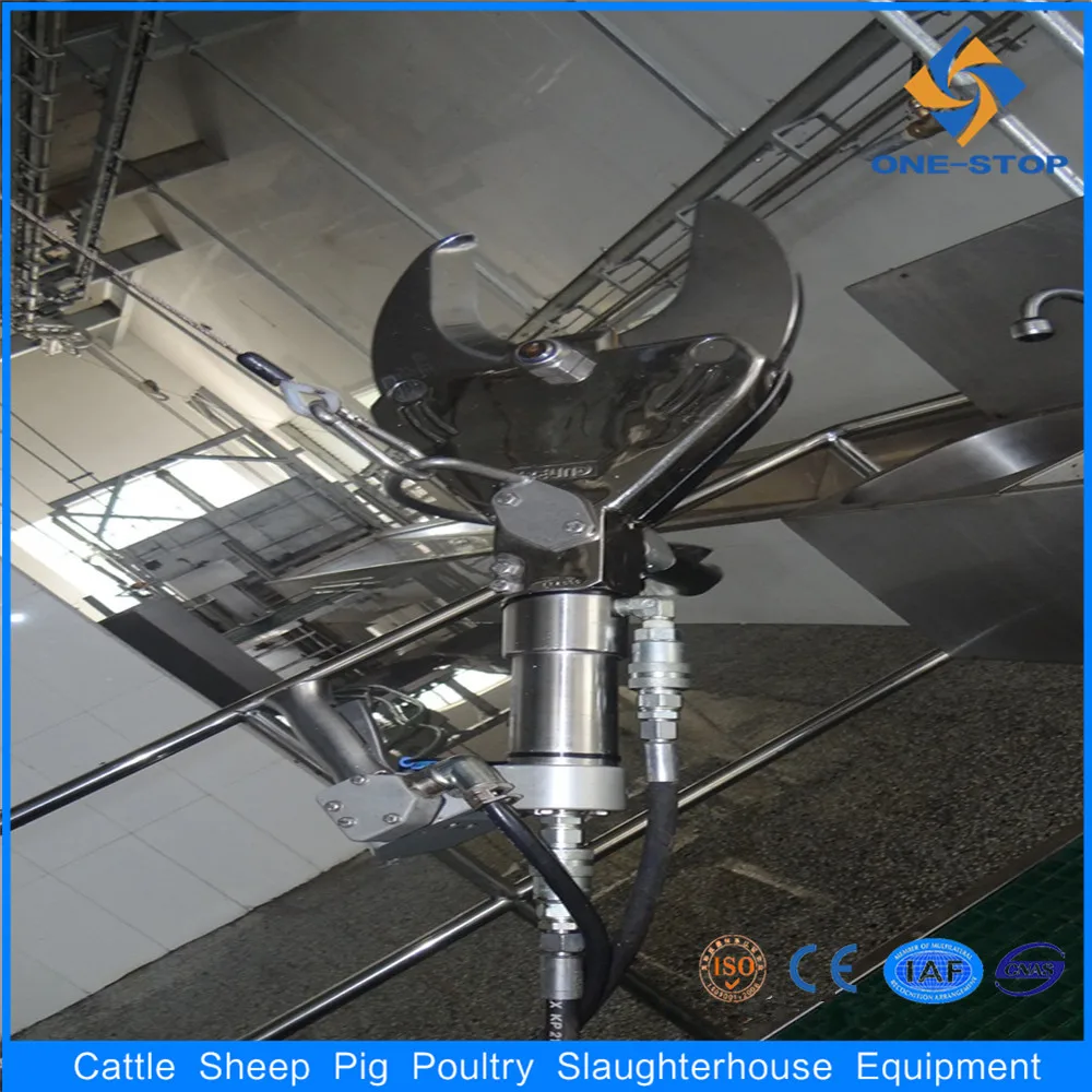 Cow beef abattoir processing horn and hoof removal scissors