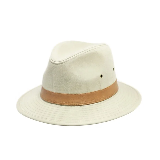 Flat Brim Custom Logo Cowboy Hat 