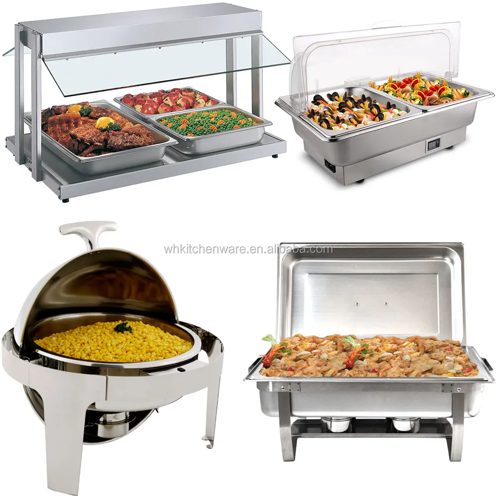 Deluxe Roll Top Chafing Dish Buffet Food Warmers - Buy Electric Food Warmer,Buffet  Food Warmers,Food Warmer & Buffet Server Product on 
