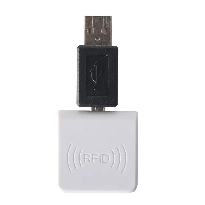 W65A Micro USB RFID Android Reader 14443A Smart Card Reader and Writer RFID Reader for Android Mobile Phone