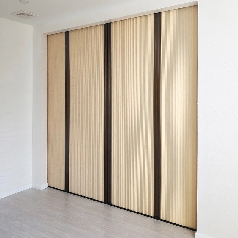 Pleated Honeycomb Partition Cellular Screen Door