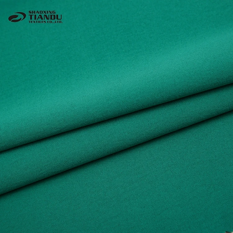 Супермягкая однотонная окрашенная ткань 180D CEY из 100% полиэстера для блузки