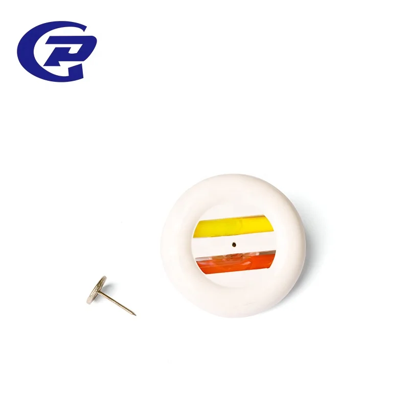 New Design EAS Anti Theft Tag Round Security RF Alarming Ink Tag Magnetic Sensor