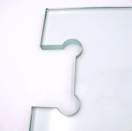 Frameless sliding shower door with 3M