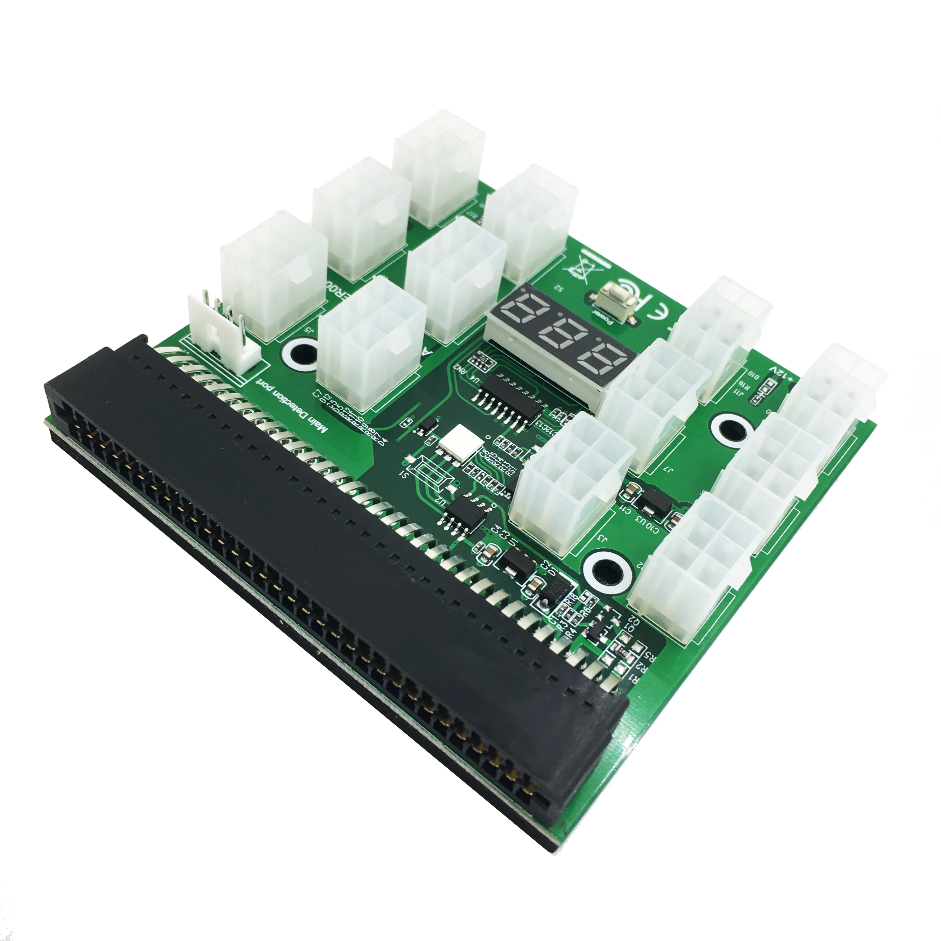 Breakout Board 6Pin Breakout Board Adapter for 1200w Power Supply Server Power